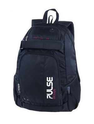 Batoh "Scate", černá, s přihrádkou na notebook, PULSE 122234