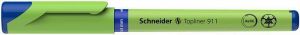 Liner "Topliner 911", modrá, 0,4mm, SCHNEIDER 9113
