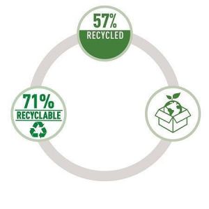 Krabice &quot;Fabric&quot;, tmavě šedá, potažená látkou, velikost M, LEITZ 61440089