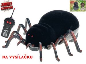 Jungle Expedition R/C pavouk na baterie 12cm 27MHz v krabičce