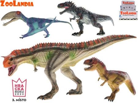 Zoolandia dinosaurus 24-30cm 4druhy