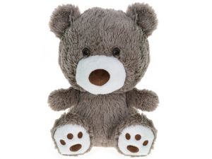 Medvěd plyšový 35cm sedící 0m+ v sáčku