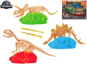 Jurský svět Dominion 3v1 kostra dinosaura se slizem v krabičce