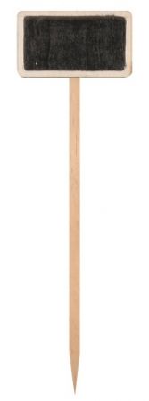 Popisovací zápich dřevěný 6,5 x 4 cm