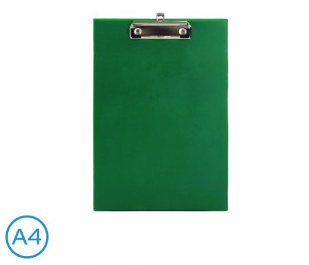 Podložka psací s klipem A4 LUMA zelená