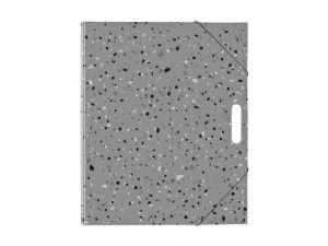 Složka na výkresy A3 terrazzo šedá