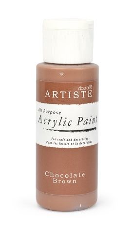 Akrylová barva Artiste, čokoládově hnědá, 59 ml, DOA763247