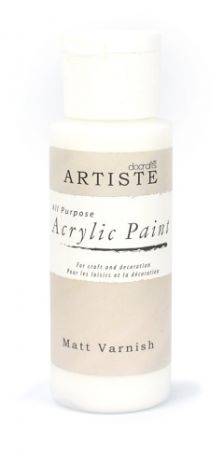 Akrylový lak Artiste, matný, 59 ml DOA763009