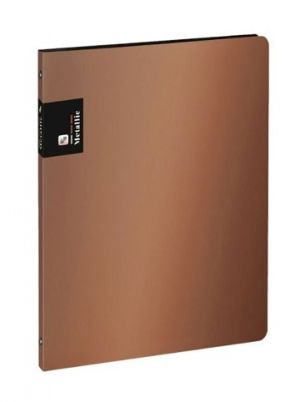 Pořadač 2kroužkový, A4, Metallic měděný