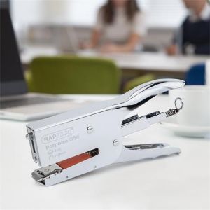 Sešívačka "Porpoise ONE", stříbrná, 24/8, 45 listů, kovová, RAPESCO 1626