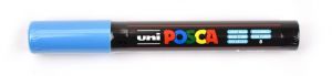 Posca 5M akrylový popisovač, sv. modrý