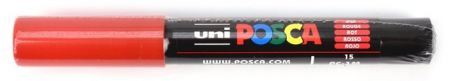 Posca 1M akrylový popisovač, červený