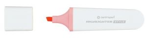 Zvýrazňovač Centropen pastelový růžový 6252 P