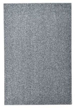Pěnová guma glitrová 30 x 20 cm, tmavě stříbrná