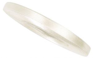 Stuha saténová 6 mm, smetanová, 32 m