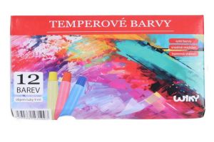Temperové barvy 12 ks