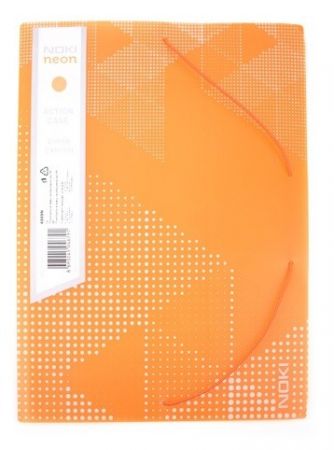 Desky na dokumenty NEON oranžové A4