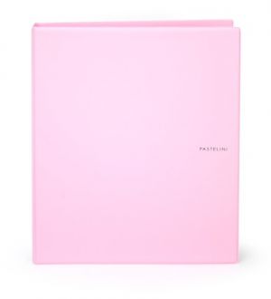 Karis blok A4 plast Pastelini růžová