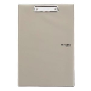 Jednodeska s klipem A4, Metallic zlatá