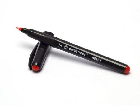 Popisovač 4616 na CD, 0,6 mm, červený