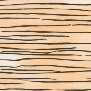 Krepový papír, motiv tygr