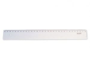 Pravítko pro leváky, 30 cm