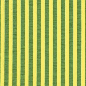 Krepový papír, pruhovaný, žlutozelený