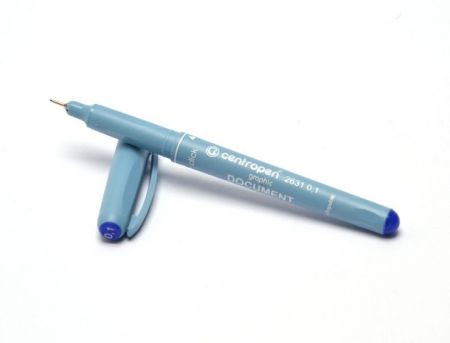 Popisovač 2631 Centropen, 0,1 mm, modrý