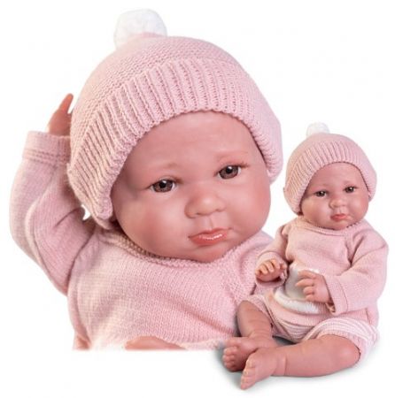 Antonio Juan 80324 SWEET REBORN LUCA - realistická panenka miminko s měkkým látkovým tělem