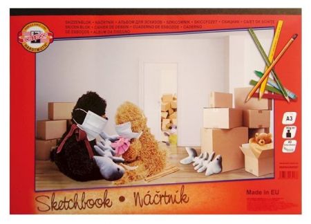 Náčrtník A3, 90 g, 40 listů