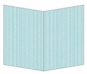 Psací papír A3, čtverečkovaný, 70 g, 200 listů