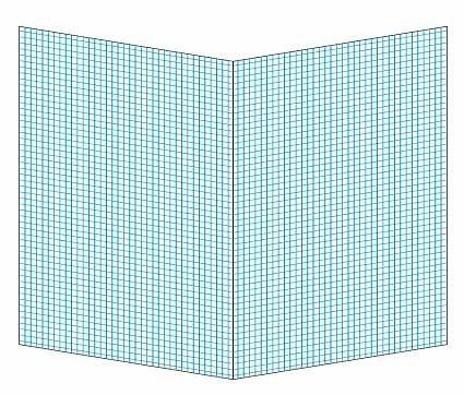 Psací papír A3, čtverečkovaný, 70 g, 200 listů