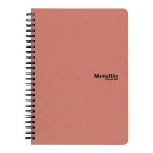 Blok twin wire A5, Metallic měděný