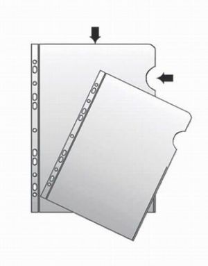 Obal s euroděrováním A4 L / U