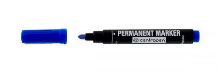 Značkovač 8566 Centropen, lihový, modrý