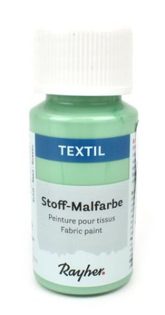 Barva na textil Rayher nezažehlovací, rákosová zelená, 50 ml