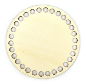 Dřevěné dno, kulaté, 15 cm