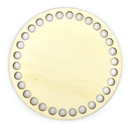 Dřevěné dno, kulaté, 15 cm