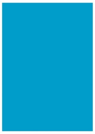 Barevný karton A3, 160 g, modrý, č. 8536