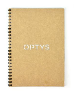 Poznámkový blok Optys twin A5, čtvereček, 50 listů