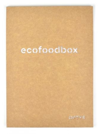 Poznámkový blok Ecofoodbox, A4, linka, 50 listů