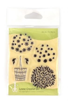 Transparentní razítko Leane Creatief stromeček v květináči