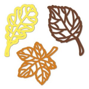 Výřez listy 1, podzimní, 12 ks