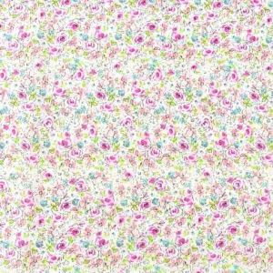 Papír na decopatch, barevné květiny