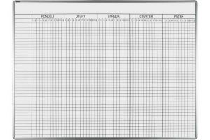 Rozvrhová tabule ekoTAB pro 40 tříd