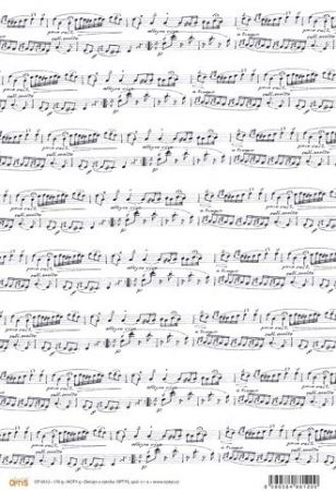 Papír A4, noty, jednostranný 170 g