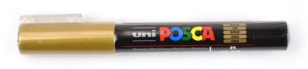 Posca 1M akrylový popisovač, zlatý