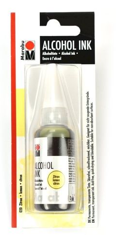 Alkoholový inkoust Marabu, citrón 20ml