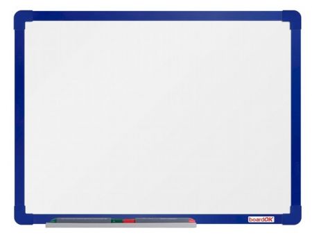 Tabule keramika boardOK 180 x 120 cm, rám modrý