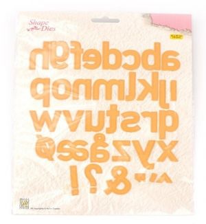 Vyřezávací šablona - Písmena